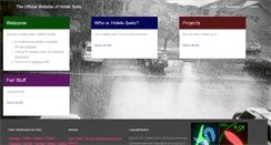 Desktop Screenshot of hidekisaito.com